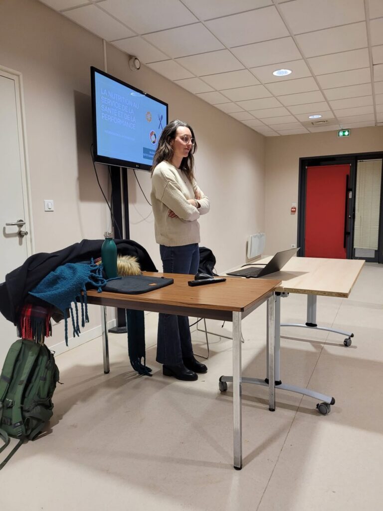 Solène Vion en présentation