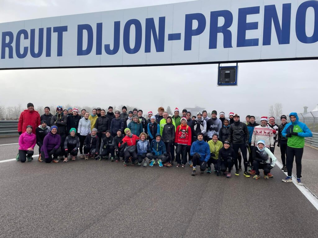 Croco sur le circuit Dijon Prenois